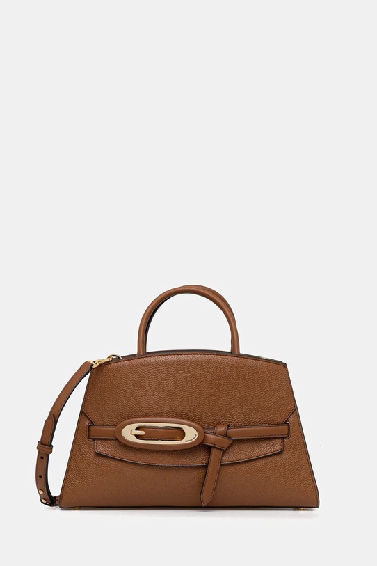 MICHAEL Michael Kors torebka skórzana skóra licowa brązowy 30F5GQ8S6L