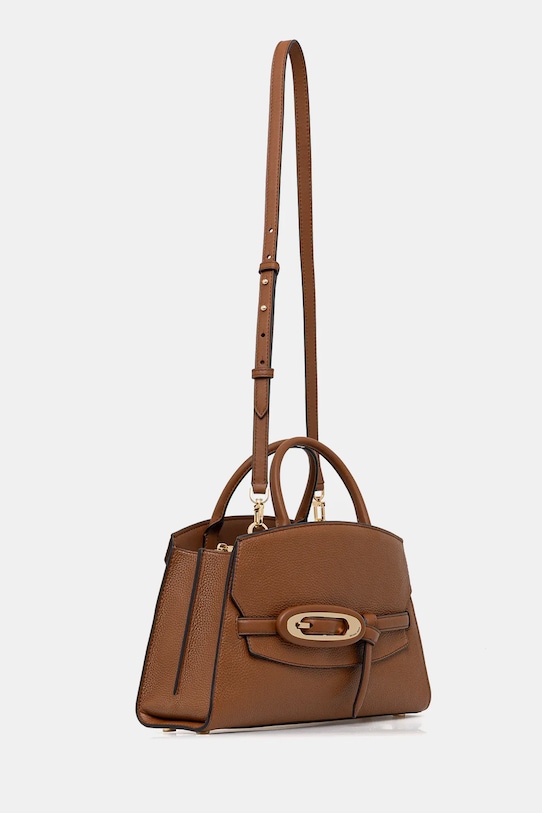 Кожаная сумочка MICHAEL Michael Kors 30F5GQ8S6L коричневый AW25