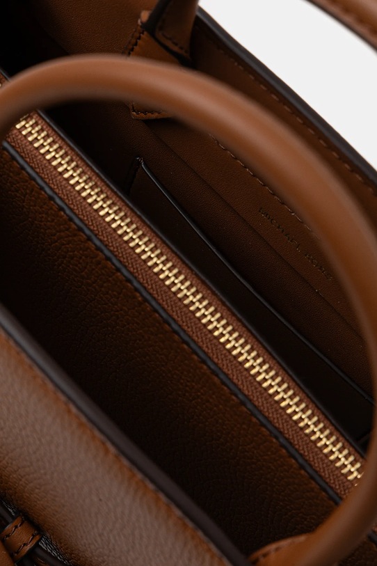 MICHAEL Michael Kors torebka skórzana 30F5GQ8S6L brązowy