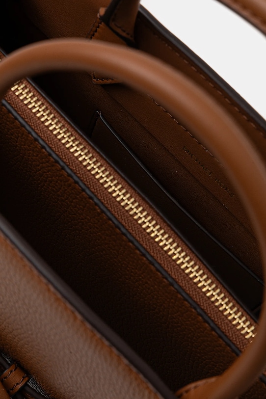 Кожаная сумочка MICHAEL Michael Kors 30F5GQ8S6L коричневый