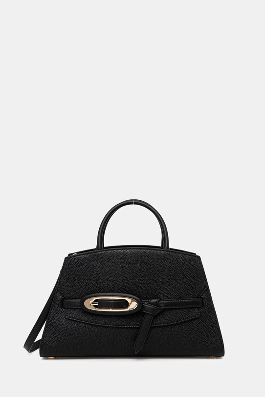 MICHAEL Michael Kors torebka skórzana skóra licowa czarny 30F5GQ8S6L
