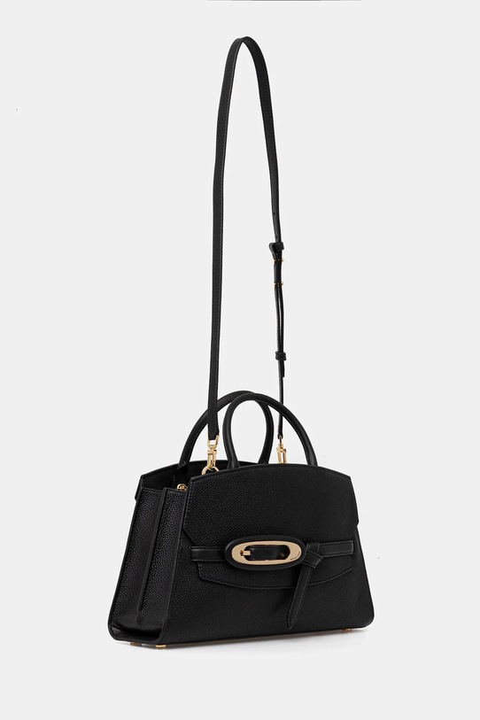 MICHAEL Michael Kors torebka skórzana 30F5GQ8S6L czarny AW25