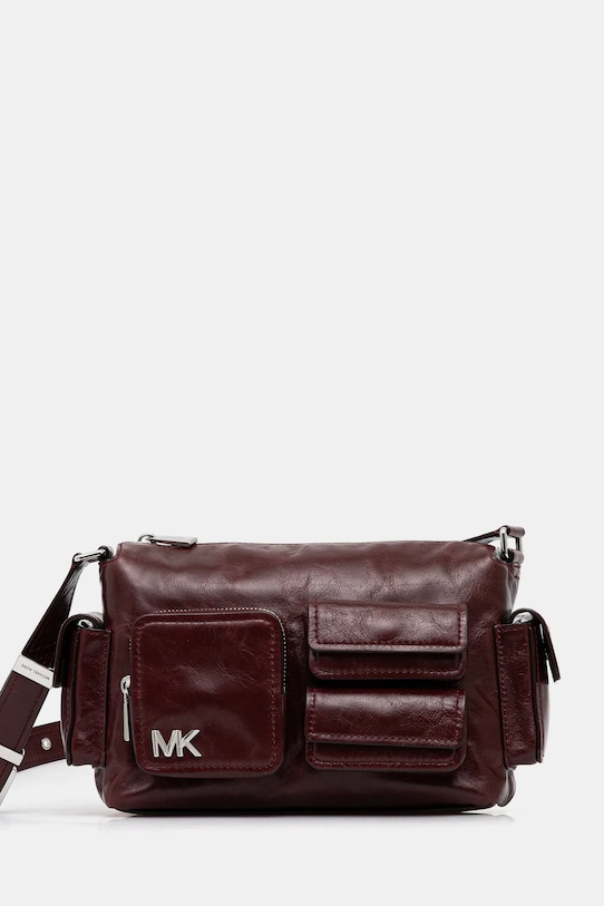 MICHAEL Michael Kors torebka skórzana skóra licowa bordowy 30S5SM3L8Y