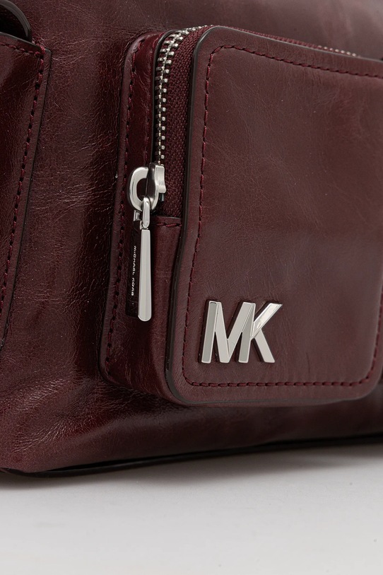 MICHAEL Michael Kors torebka skórzana bordowy 30S5SM3L8Y