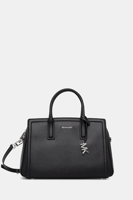 MICHAEL Michael Kors poșetă de piele uni negru 30S5S9IS2L