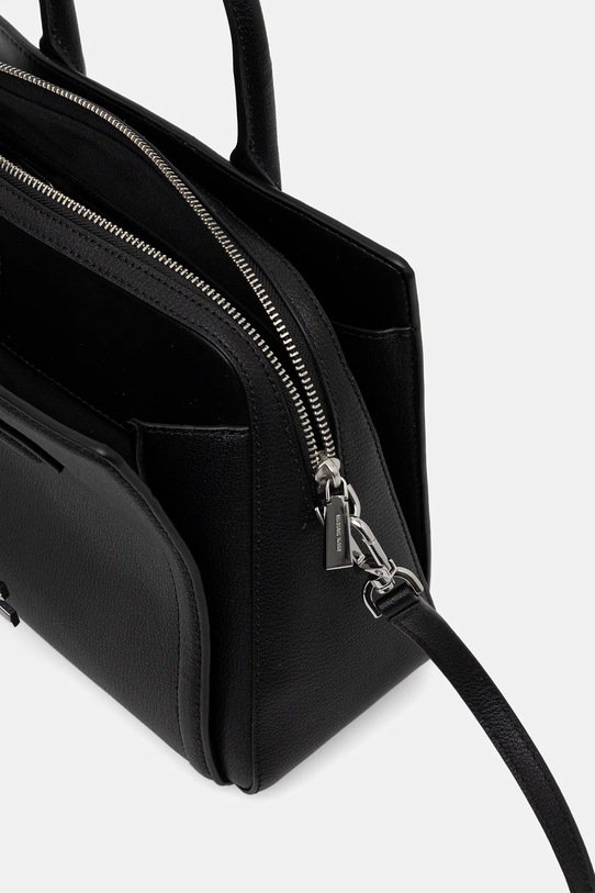 Δερμάτινη τσάντα MICHAEL Michael Kors 30S5S9IS2L μαύρο