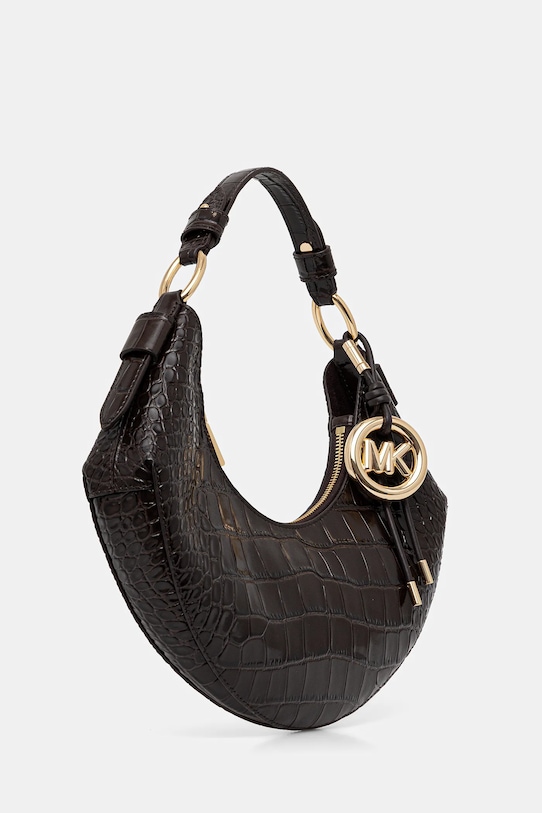 MICHAEL Michael Kors poșetă de piele 30F5GQ4L6E maro AW25