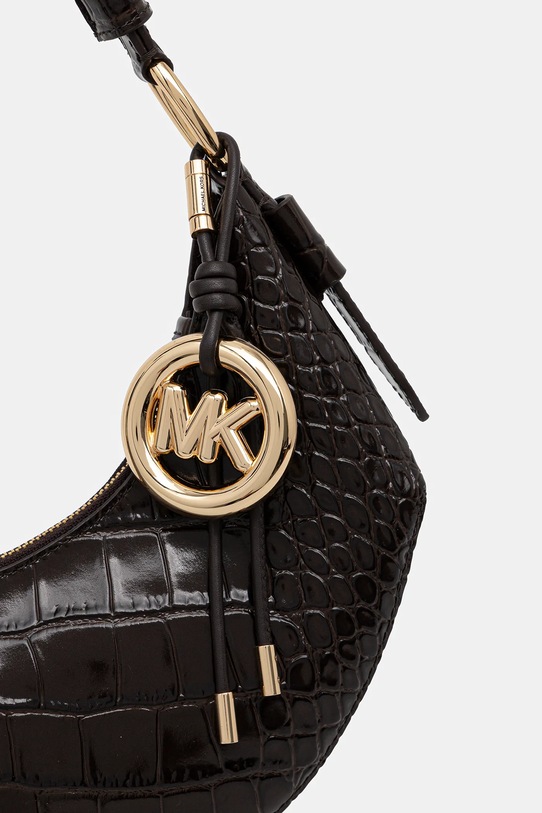 MICHAEL Michael Kors poșetă de piele maro 30F5GQ4L6E