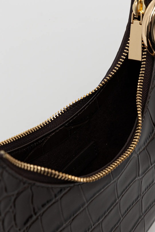 MICHAEL Michael Kors poșetă de piele 30F5GQ4L6E maro