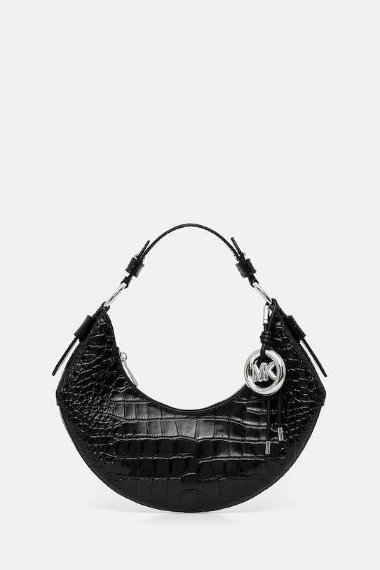 MICHAEL Michael Kors torebka skórzana skóra licowa czarny 30F5SQ4L6E