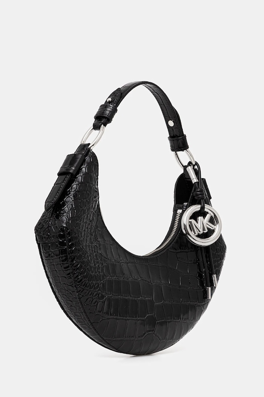 MICHAEL Michael Kors torebka skórzana 30F5SQ4L6E czarny AW25