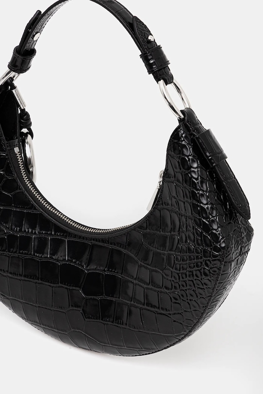 Akcesoria MICHAEL Michael Kors torebka skórzana 30F5SQ4L6E czarny