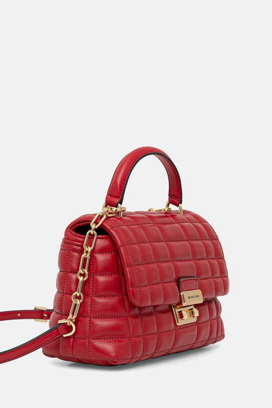 MICHAEL Michael Kors torebka skórzana 30F5G2RS2L czerwony AW25
