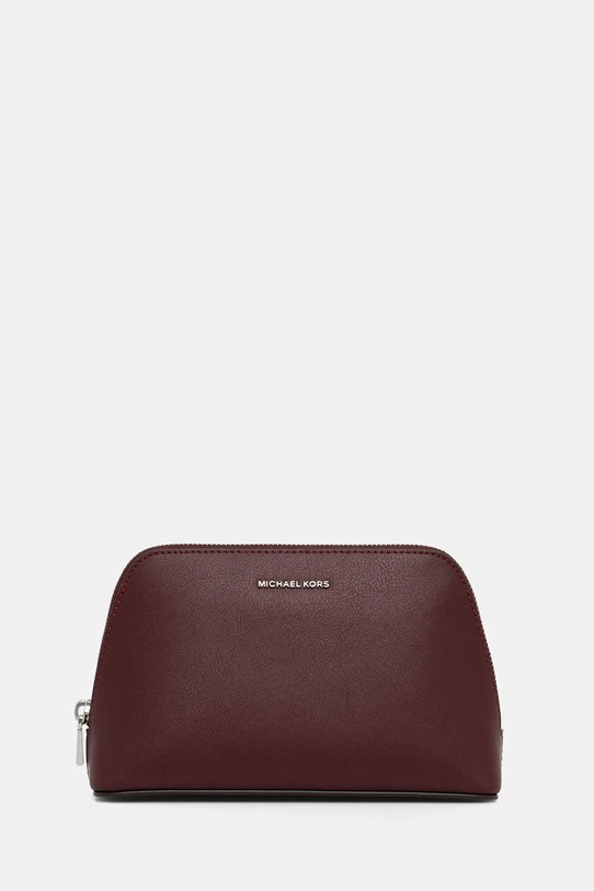 MICHAEL Michael Kors kosmetyczka skórzana Gift Box bordowy 32F5SJ6T2T