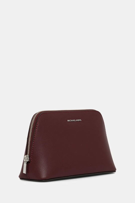 MICHAEL Michael Kors kosmetyczka skórzana 32F5SJ6T2T bordowy AW25