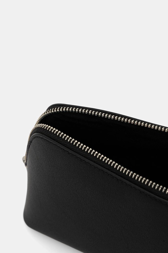 Kožená kozmetická taška MICHAEL Michael Kors 32F5SJ6T2T čierna