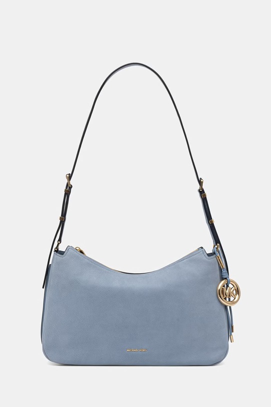 Kabelka MICHAEL Michael Kors jednofarebný modrá 30F5GY5M2L