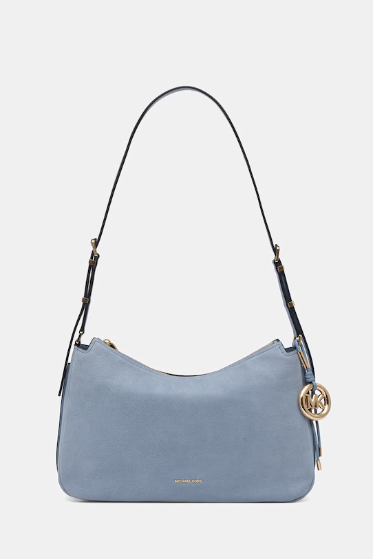 Kabelka MICHAEL Michael Kors jednofarebný modrá 30F5GY5M2L