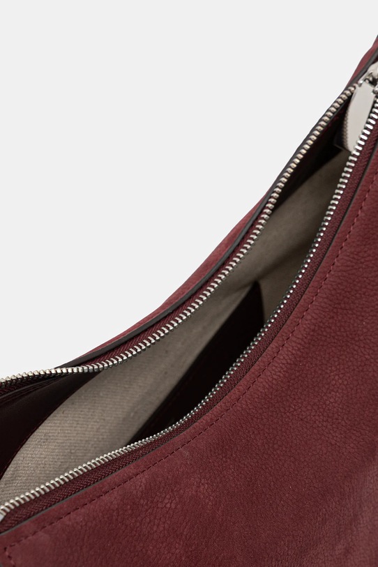 Τσάντα nubuck MICHAEL Michael Kors 30F5SY5M2L μπορντό