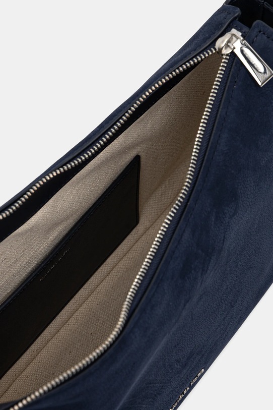 MICHAEL Michael Kors torebka nubukowa 30F5SY5M2L niebieski