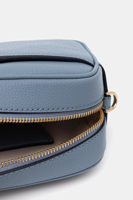 Kožená kabelka MICHAEL Michael Kors 32F5GJ6C5L modrá