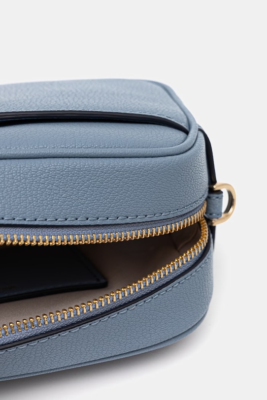 Kožená kabelka MICHAEL Michael Kors 32F5GJ6C5L modrá