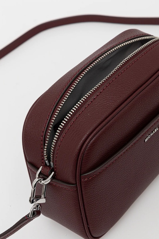 MICHAEL Michael Kors torebka skórzana bordowy 32F5SJ6C5L