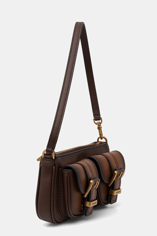 Kožená kabelka MICHAEL Michael Kors 32F5AZCU1O hnědá AW25