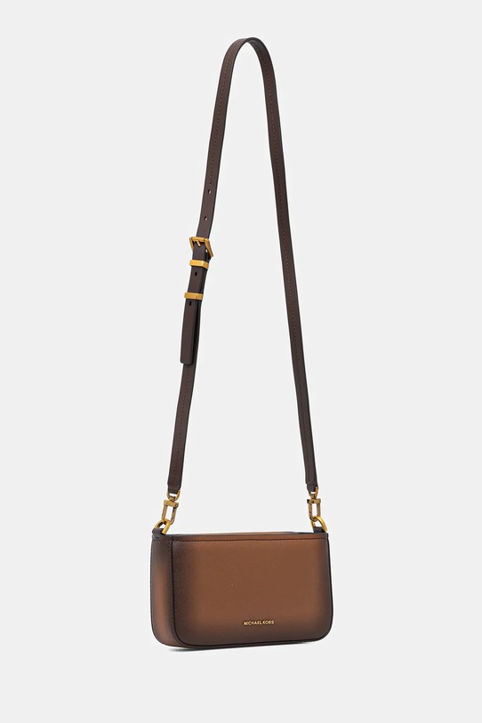 MICHAEL Michael Kors torebka skórzana 32F5AYTU1O brązowy AW25