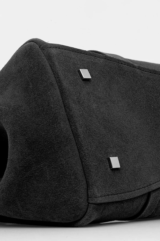 MICHAEL Michael Kors geantă de mână din piele întoarsă 30F5S1ZS1S negru