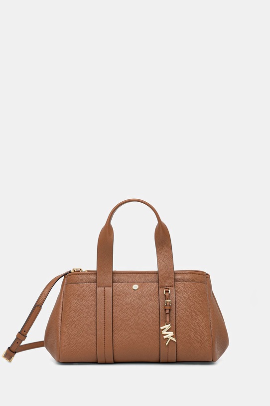 Шкіряна сумочка MICHAEL Michael Kors лицьова шкіра коричневий 30T5G1ZS1L