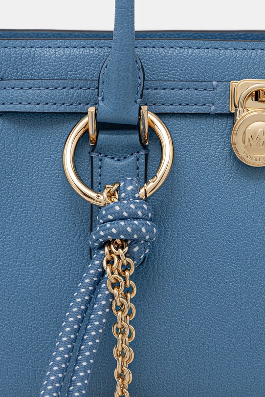 MICHAEL Michael Kors poșetă de piele albastru 30F5GNXT0L