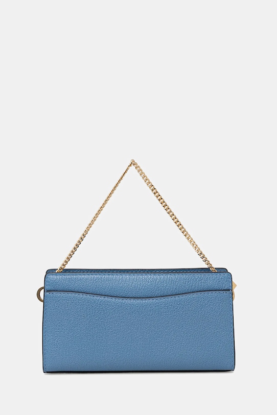 Kožená kabelka MICHAEL Michael Kors modrá 32F5GNXC0L