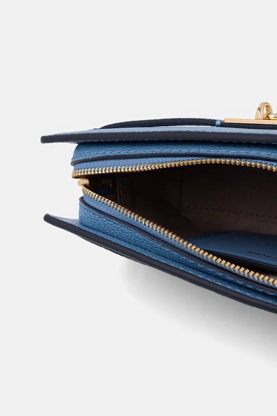MICHAEL Michael Kors poșetă de piele 32F5GNXC0L albastru