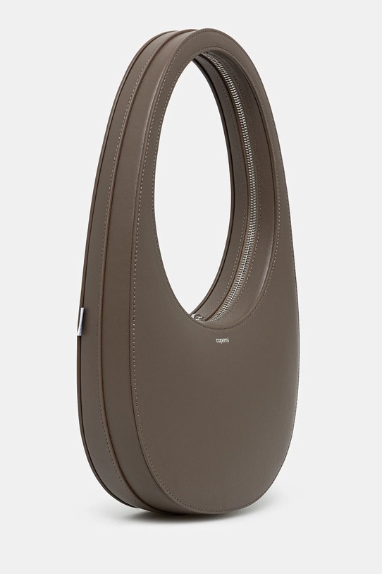 Coperni poșetă de piele Swipe COPBA01F6004 maro AW25