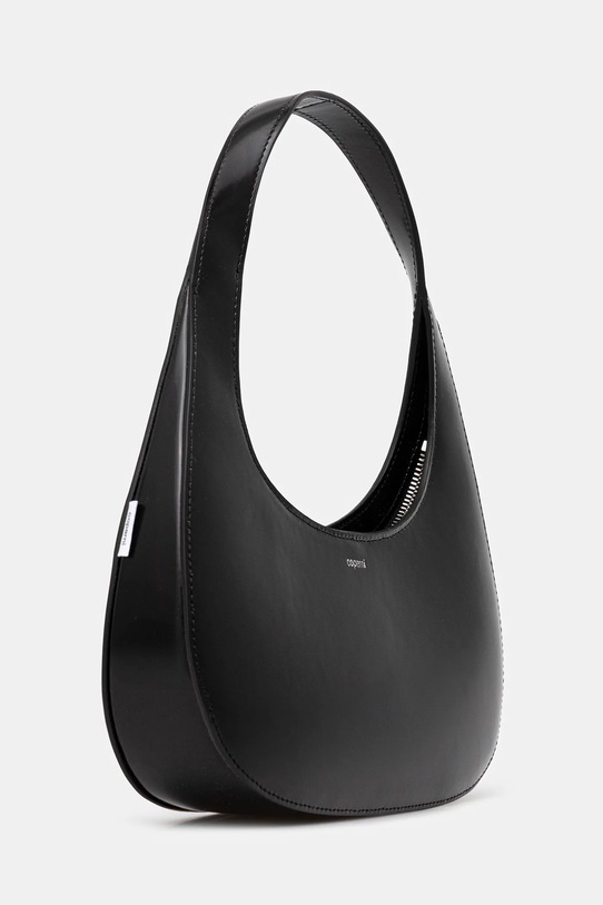 Kožená kabelka Coperni Slim Swipe Baguette COPBA116F6045 černá AW25