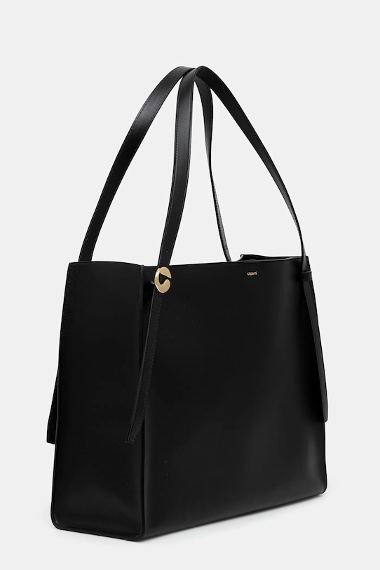 Coperni torebka skórzana Belt Tote COPBA77F6012B czarny AW25