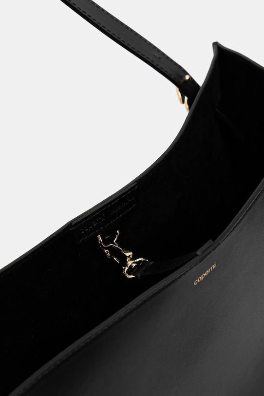 Coperni torebka skórzana Belt Tote COPBA77F6012B czarny