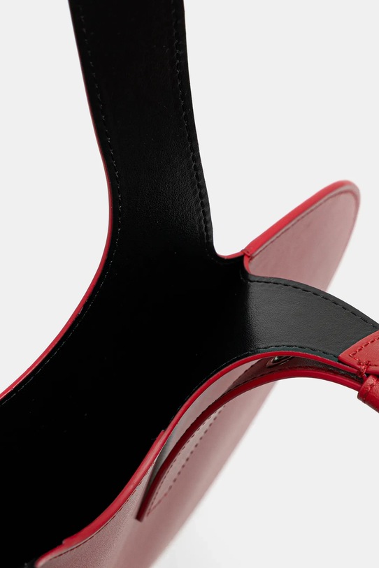 Coperni torebka skórzana Belt Heart Tote COPBA112F6012 czerwony