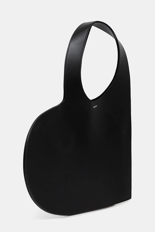 Coperni torebka skórzana Double Heart Tote COPBA113F6062 czarny AW25