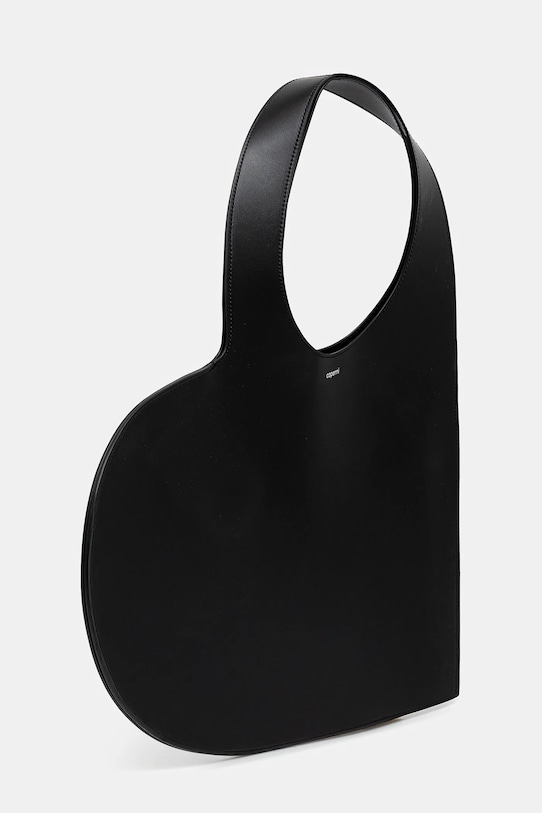 Кожаная сумочка Coperni Double Heart Tote COPBA113F6062 чёрный AW25