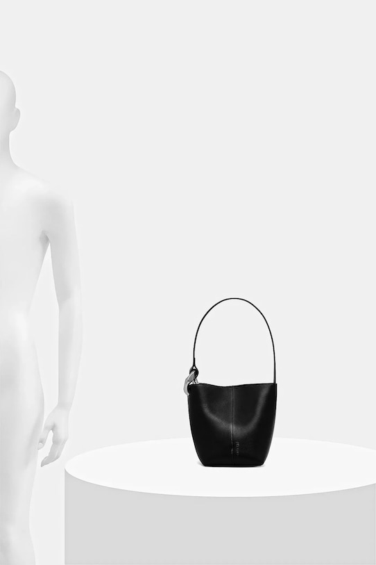 Kožna torba JW Anderson The Jwa Corner Small Bucket HB0741.LA0232