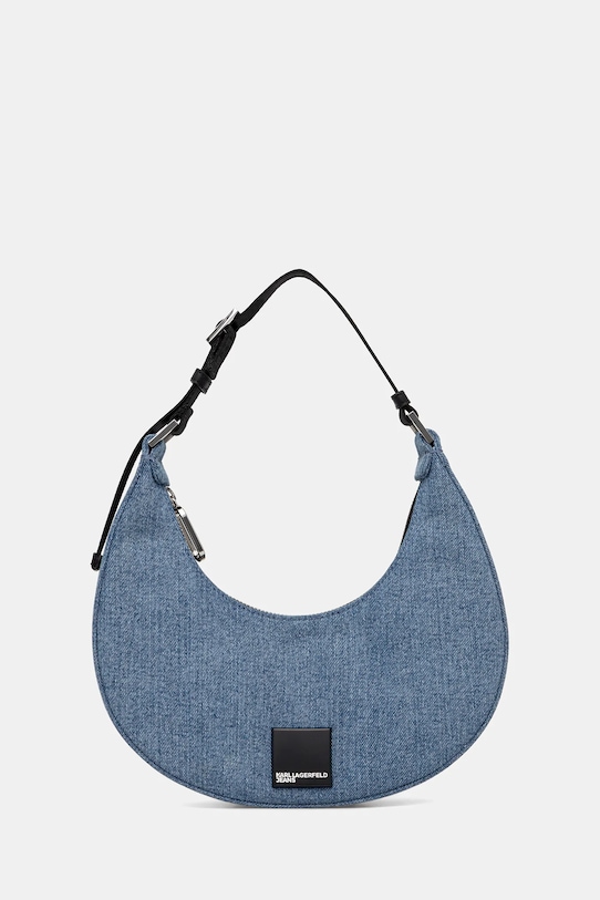 Džínsová taška Karl Lagerfeld Jeans jednofarebný modrá A4W30241