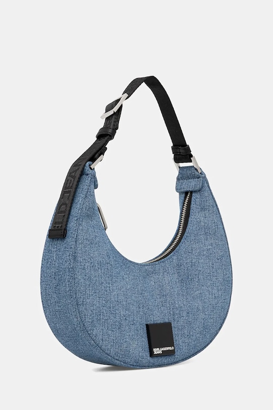 Džínsová taška Karl Lagerfeld Jeans A4W30241 modrá AW25