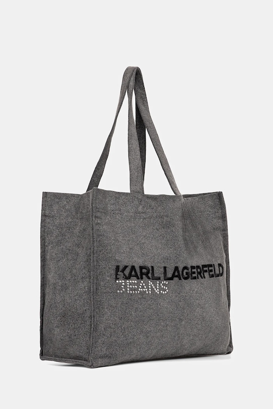 Джинсова сумка Karl Lagerfeld Jeans A4W50040 сірий AW25