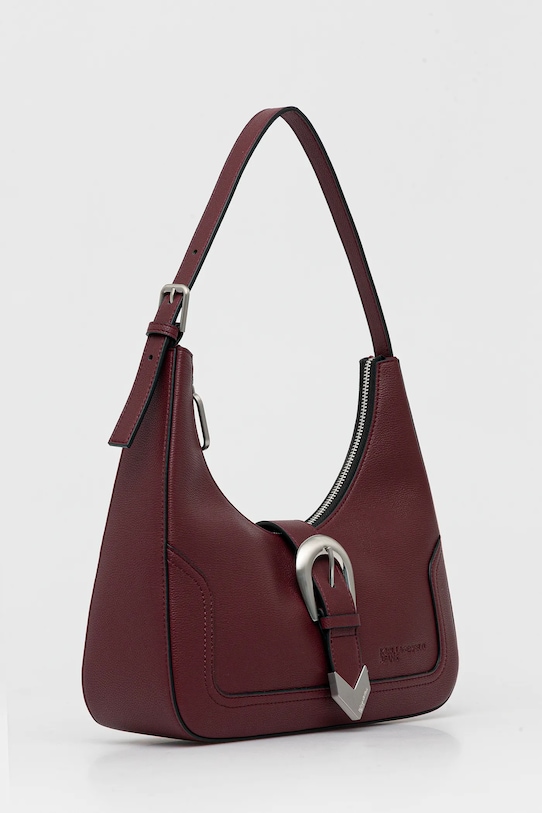 Kabelka Karl Lagerfeld Jeans A4W30143 burgundské AW25