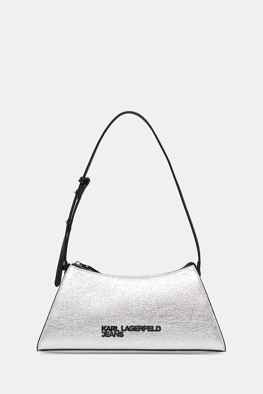 Τσάντα Karl Lagerfeld Jeans συνθετικό ασημί A4W30173