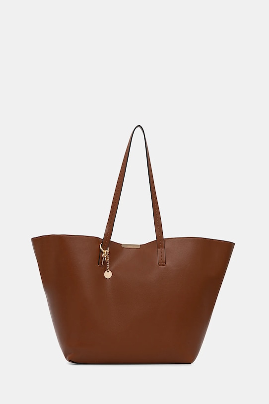 Morgan torebka mieści A4 brązowy 2SHOPI