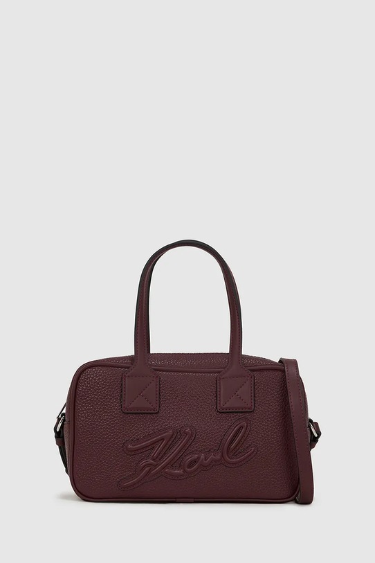 Karl Lagerfeld poșetă uni burgundia A4W30047