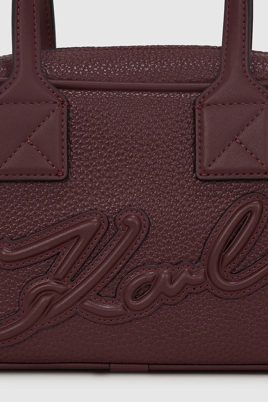 Akcesoria Karl Lagerfeld torebka K/SKUARE A4W30047 bordowy